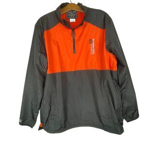 Holloway SeriesX Windbreaker Mens Large Oklahoma State Cowboys 1/4 Zip Black NWT